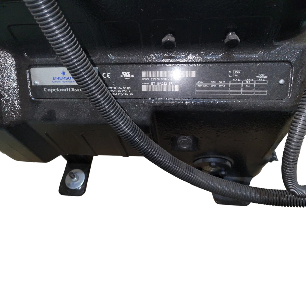 2DF3F16KE-TFD-C00 Genuine Copeland Compressor