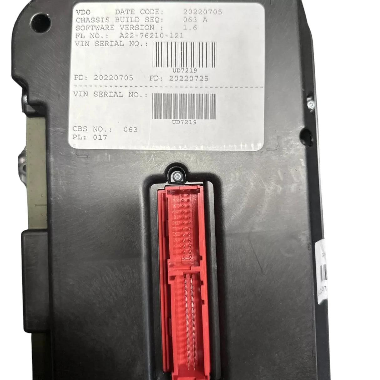 A2276210201 Genuine Freightliner Cluster Assembly - Truck To Trailer