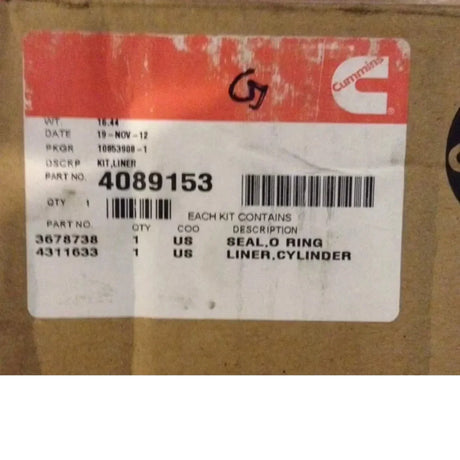 4025311 Genuine Cummins Cylinder Liner Kit - Truck To Trailer