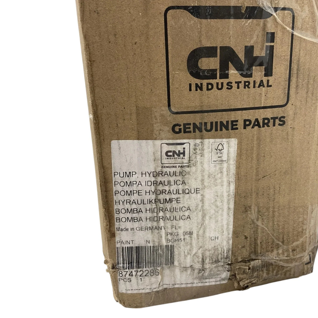 87472286 Genuine CNH Hydraulic Pump - Truck To Trailer