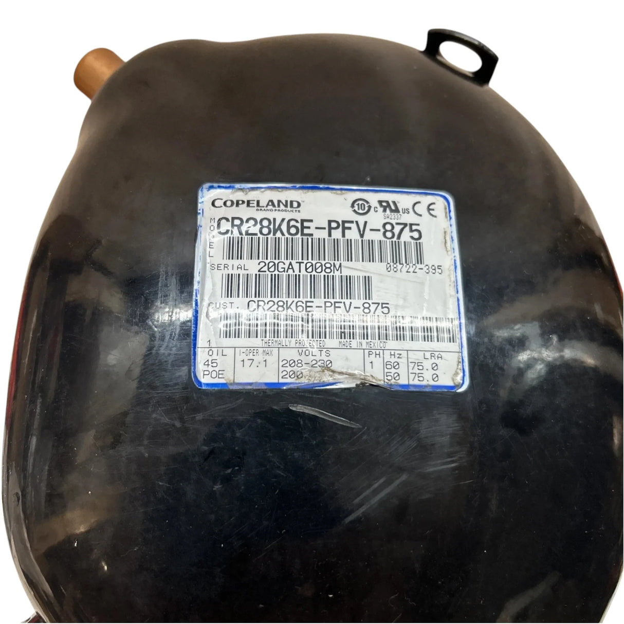 CR24K6E-PFV-875 Copeland Scroll Compressor - Truck To Trailer