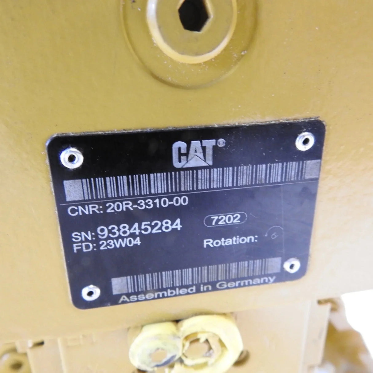 20R-3310 CAT Pump GP PS - Truck To Trailer