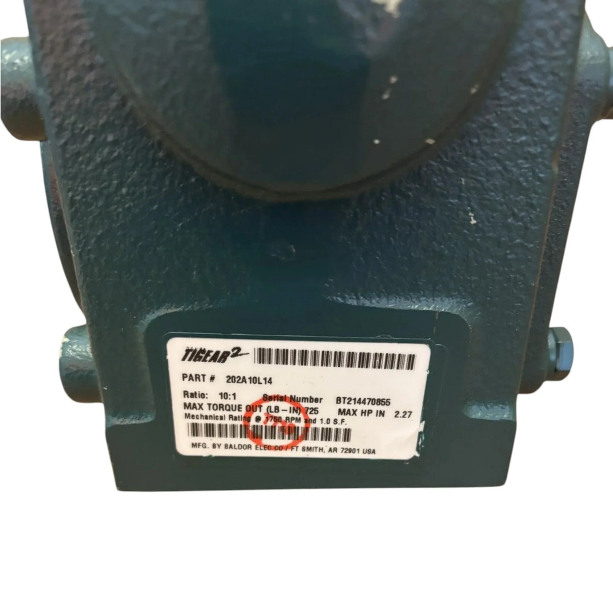 202A10L14 Dodge Tigear-2 Series Reducer - Truck To Trailer