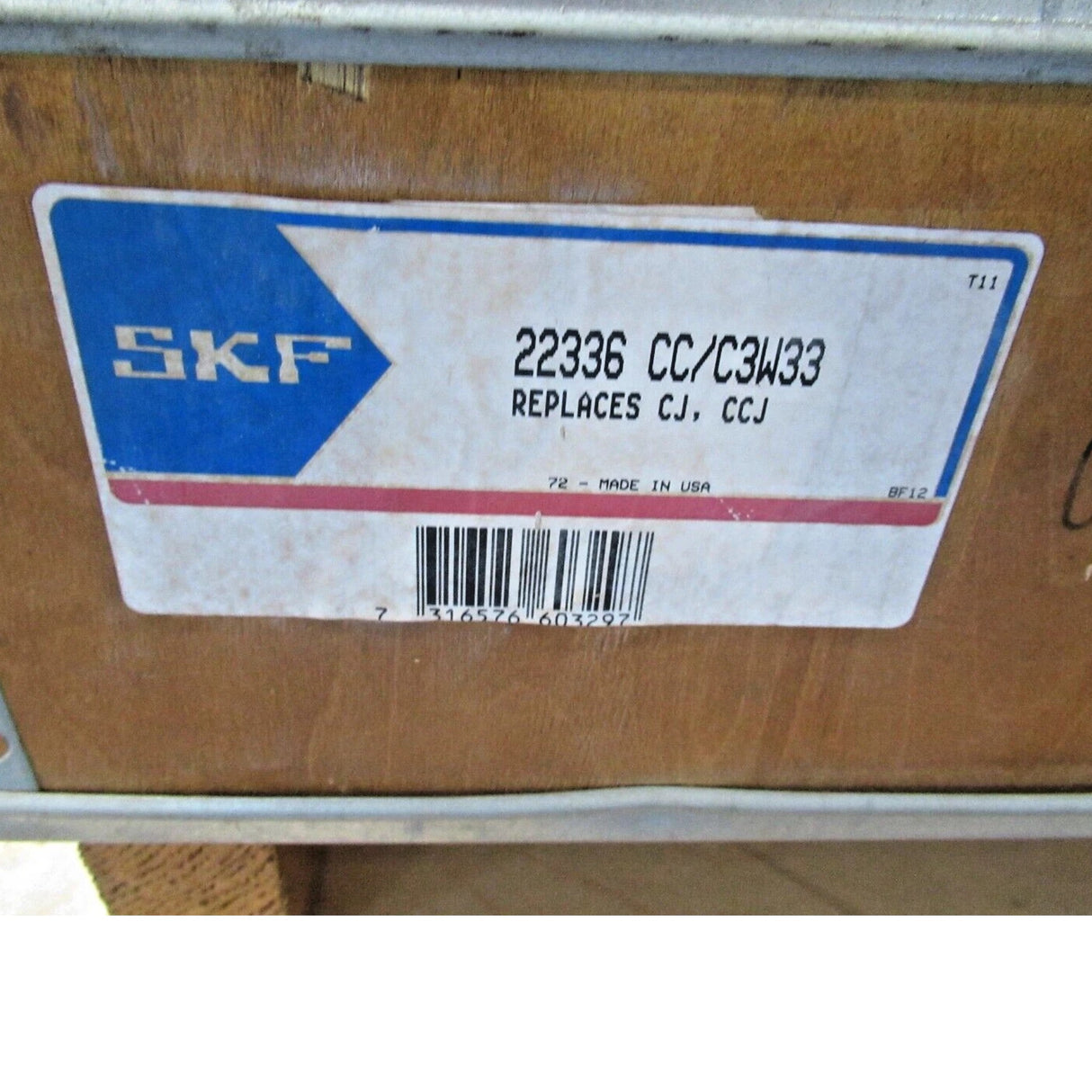 22336 CC/C3W33 Genuine SKF Spherical Roller Bearing