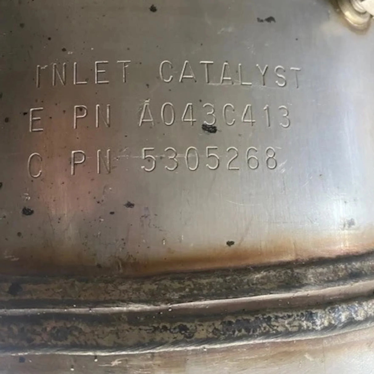 5305268 Genuine Cummins Inlet Catalyst Module - Truck To Trailer