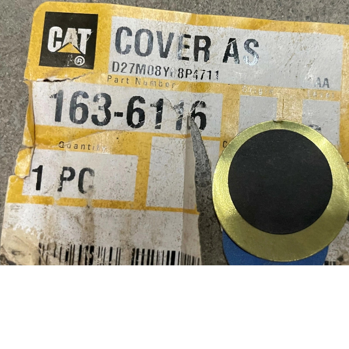 163-6116 Genuine CAT Cover AS