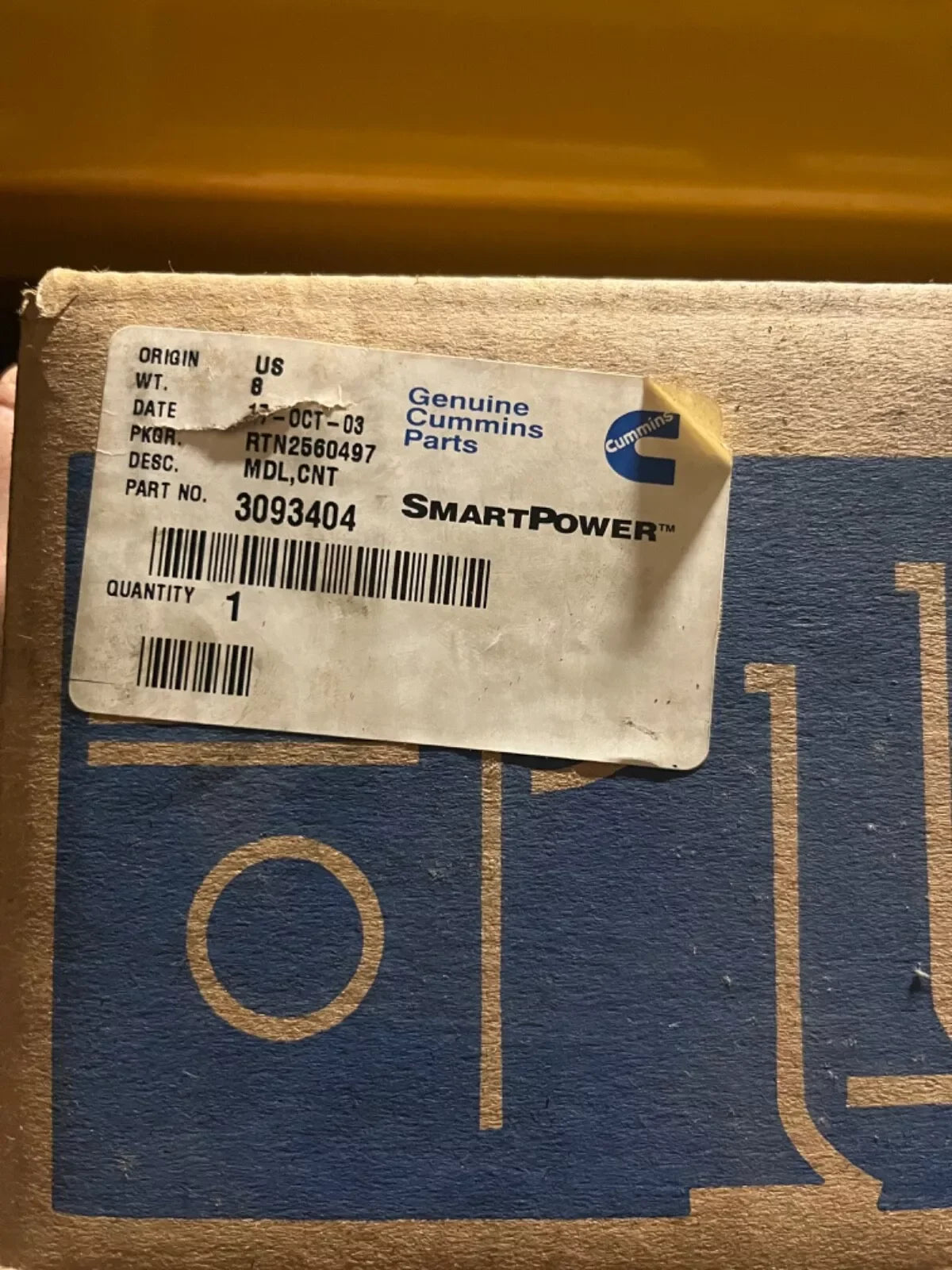 3093404 Cummins Electronic Control Module - Truck To Trailer