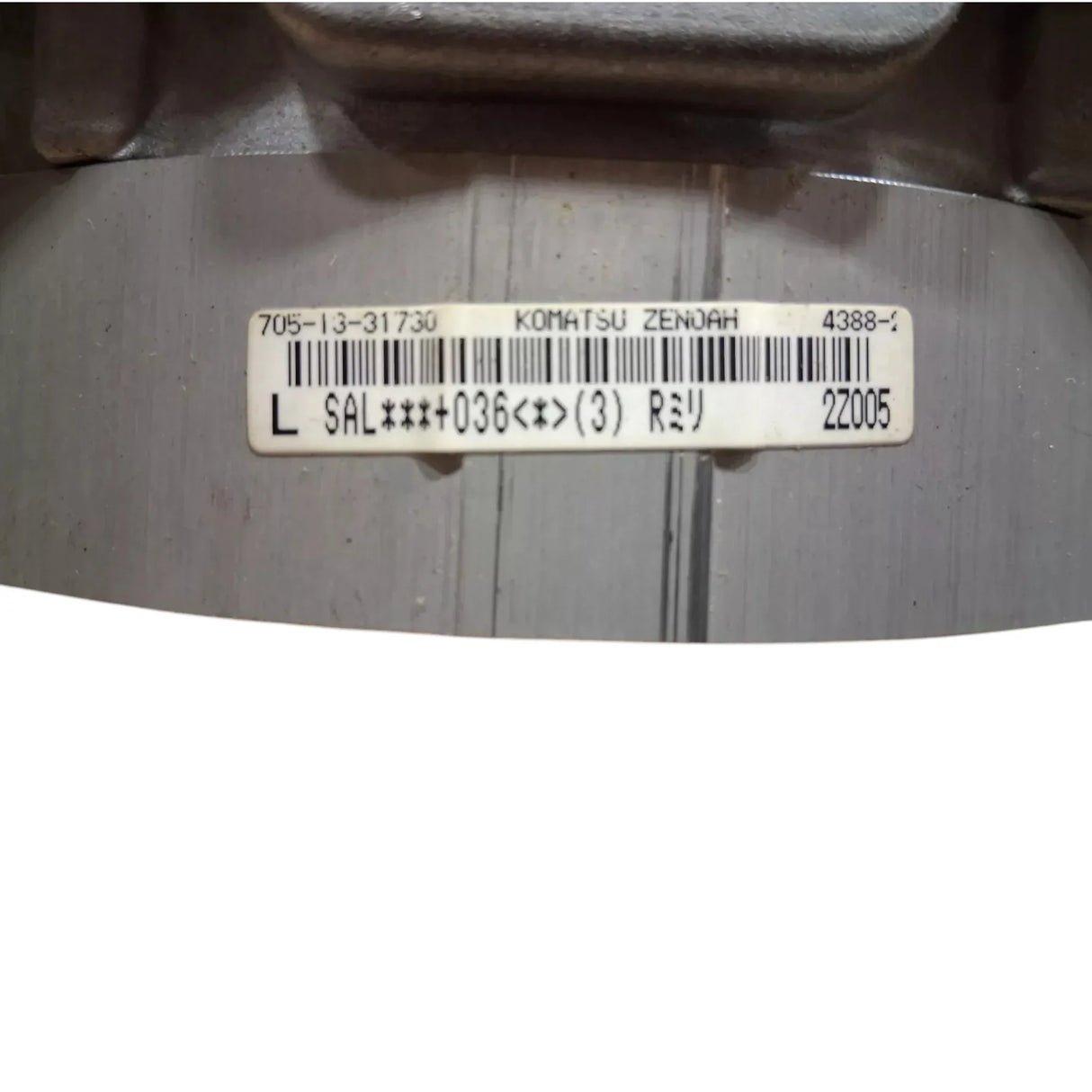 705-13-31730 Komatsu Hydraulic Pump - Truck To Trailer