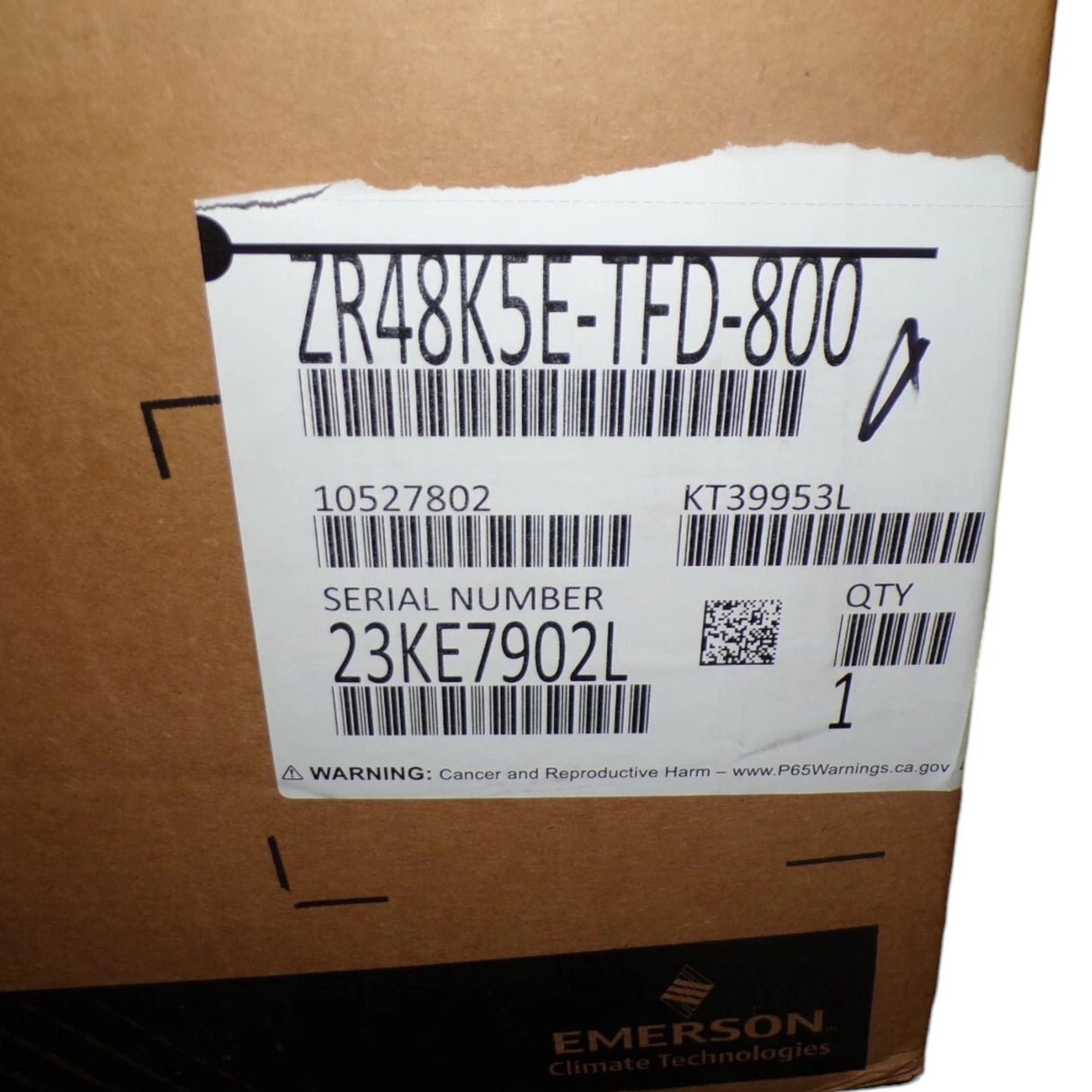 ZR48K5ETFD800 Genuine Copeland Scroll Compressor