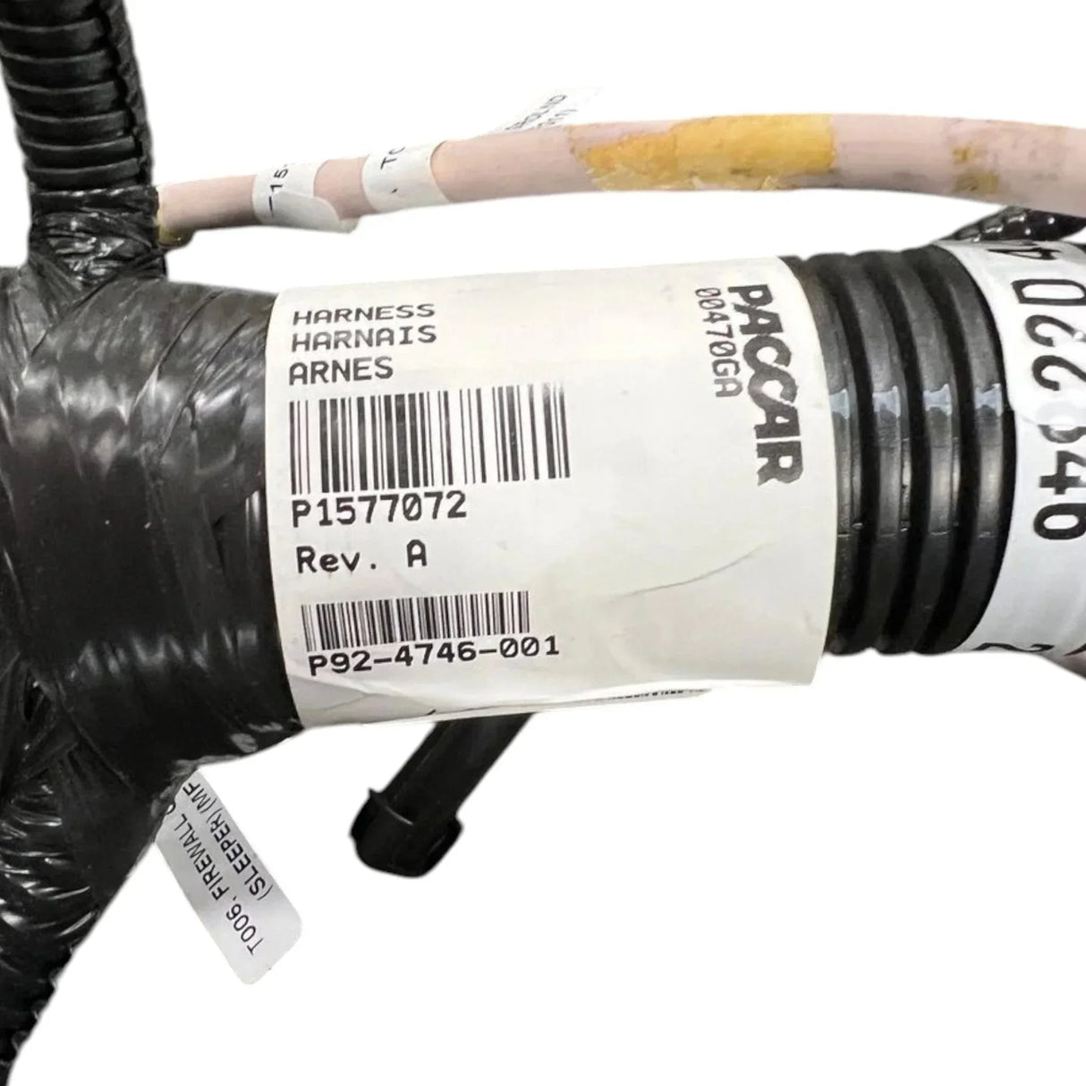 P924746001 Paccar Chassis Wiring Harness - Truck To Trailer