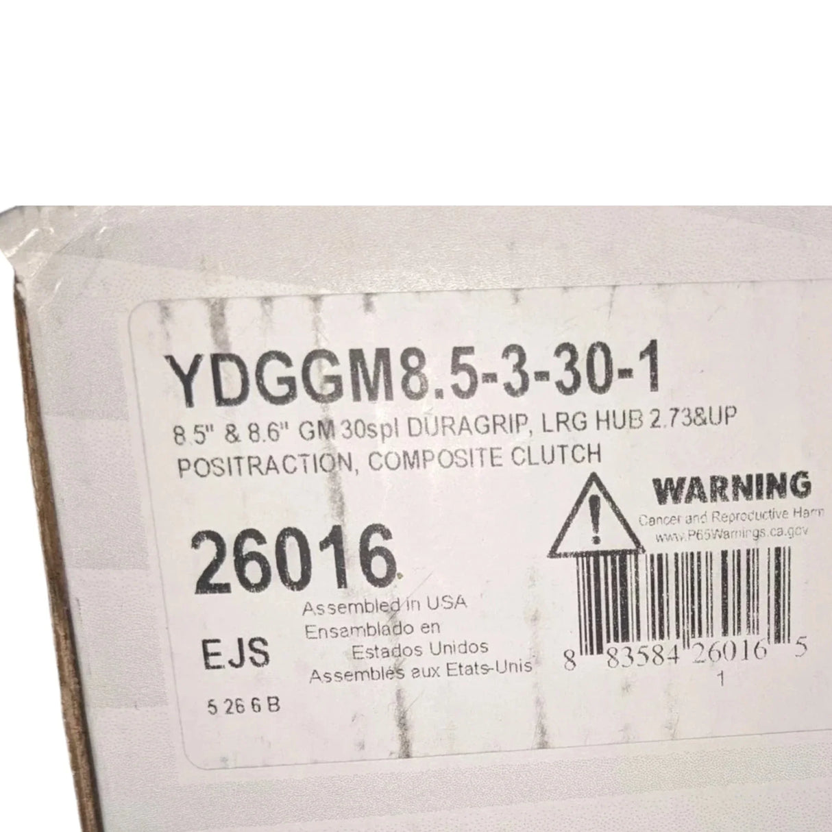 26016 Genuine Yukong Gear & Axle Differential - Truck To Trailer