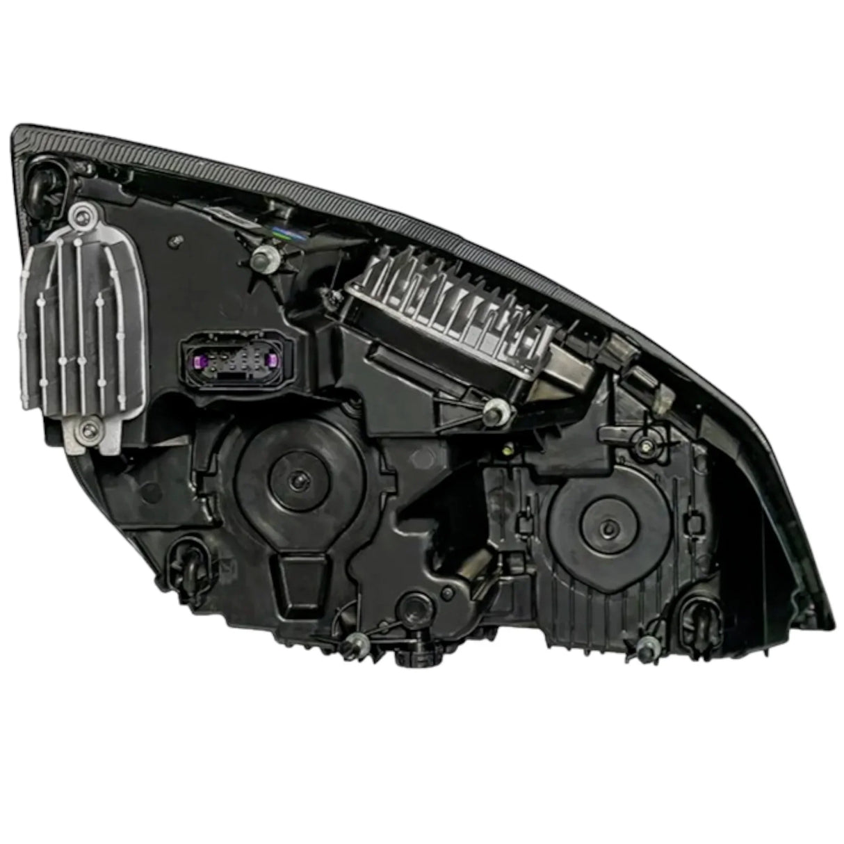 A66-01405-002 Automann Left Black Headlamp Assembly For Freightliner - Truck To Trailer