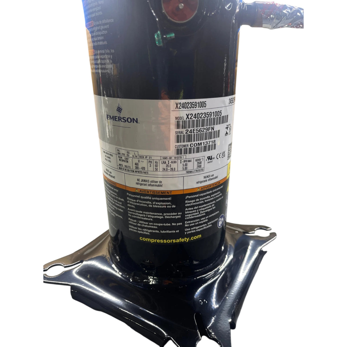 ZP25K5ETFD130 Copeland Scroll Compresor