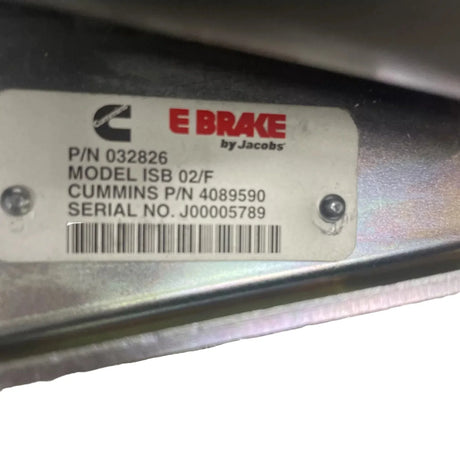 4089590 Genuine Cummins Exhaust Brake Kit - Truck To Trailer