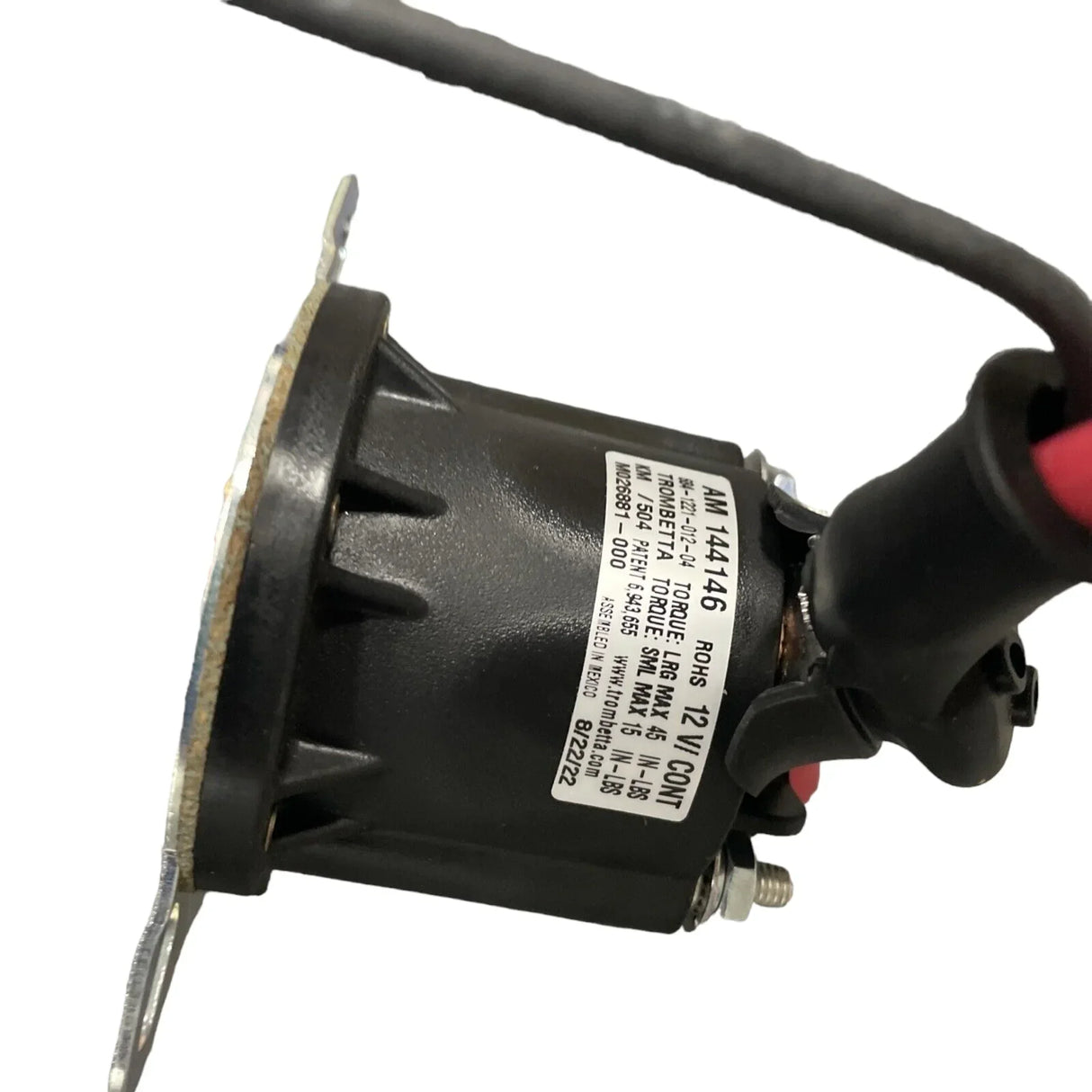 AM137048 Genuine John Deere Turf Continuous Duty Solenoid Wiring Harness - Truck To Trailer