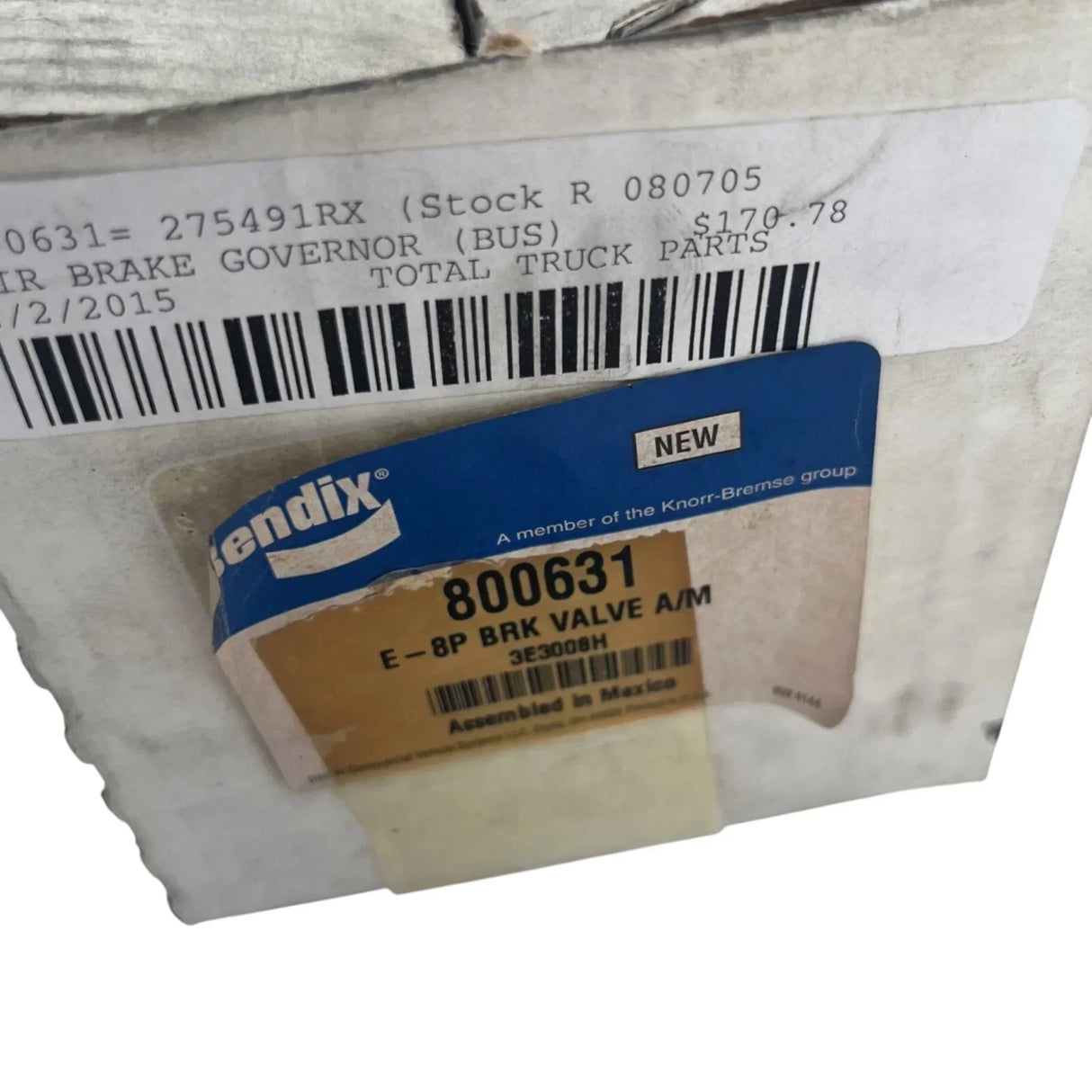 800631 Genuine Bendix Air Brake Foot Valve - Truck To Trailer