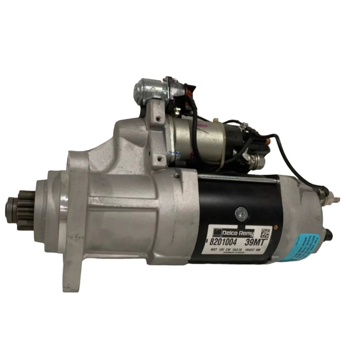 61000704 Delco Remy Starter Motor 11 Teeth 39Mt 12V - Truck To Trailer