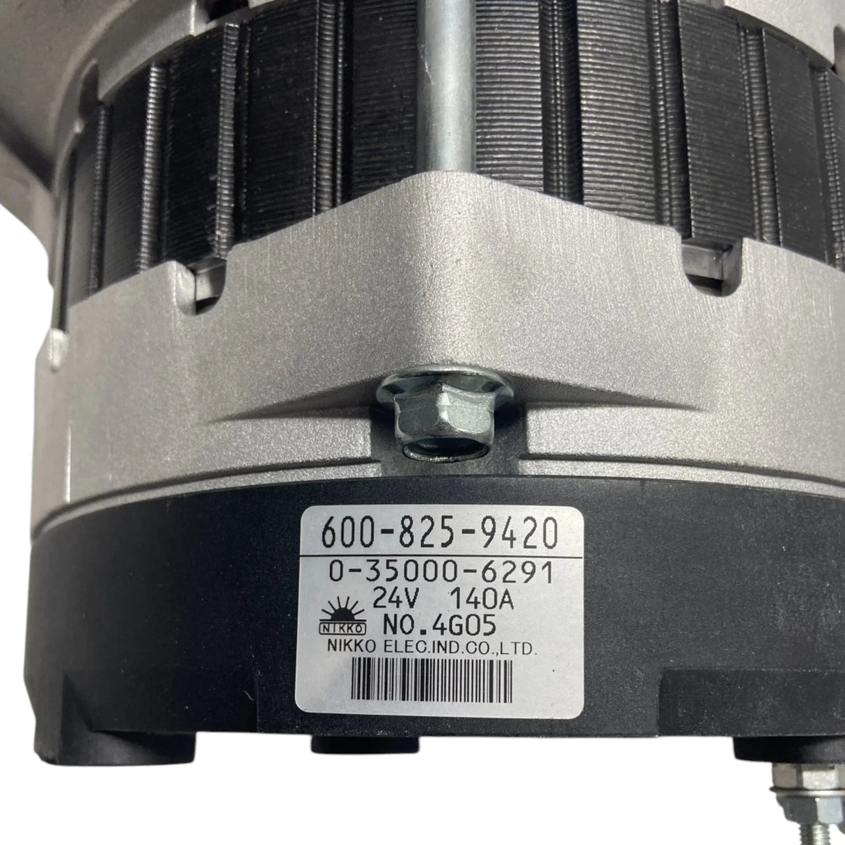 600-825-9420 Genuine Komatsu Alternator - Truck To Trailer