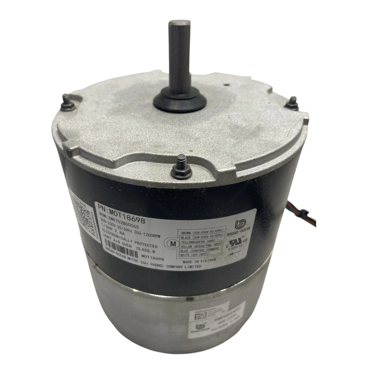 MOT18698 Genuine Trane Electronically Commutated Motor