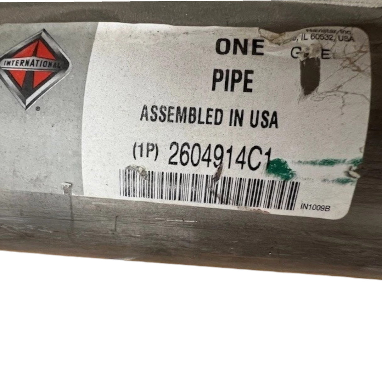 2604914C1 Genuine International Exhaust Pipe