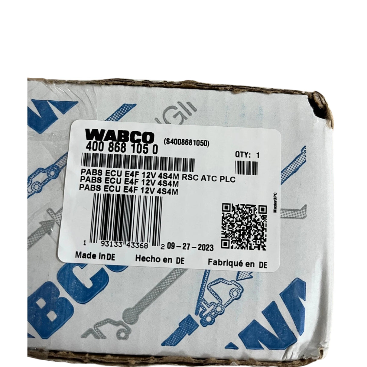 400 868 105 0 Genuine Wabco ABS Electronic Control