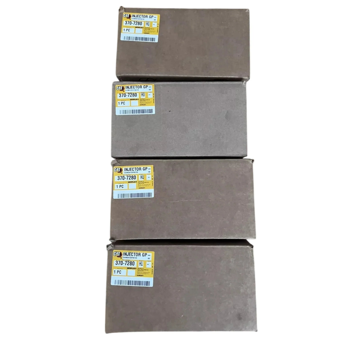 370-7280 CAT Nozzle Actuation Fuel Injector Set Of Four - Truck To Trailer