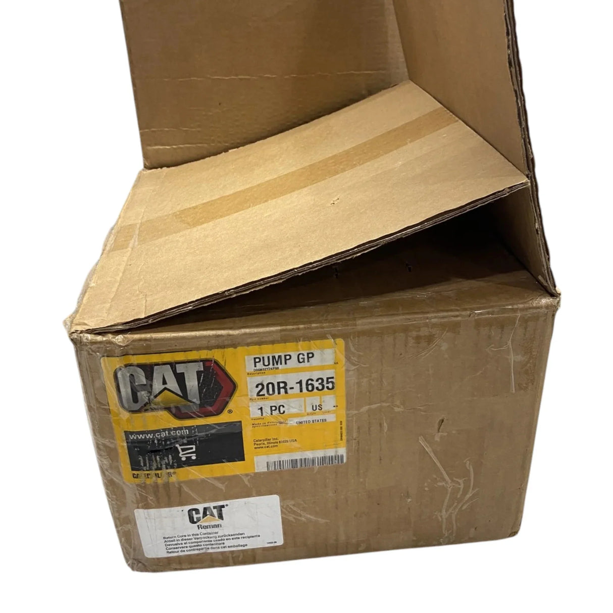 20R-1635 Genuine CAT Reman Unit Injector Hydraulic Pump - Truck To Trailer