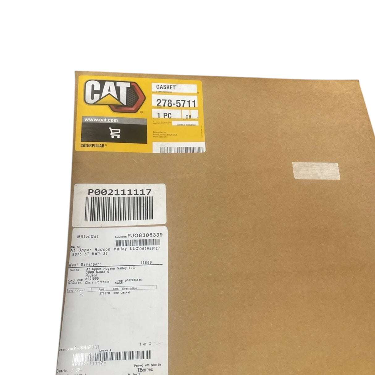 278-5711 Genuine CAT DPF Inlet Module Kit