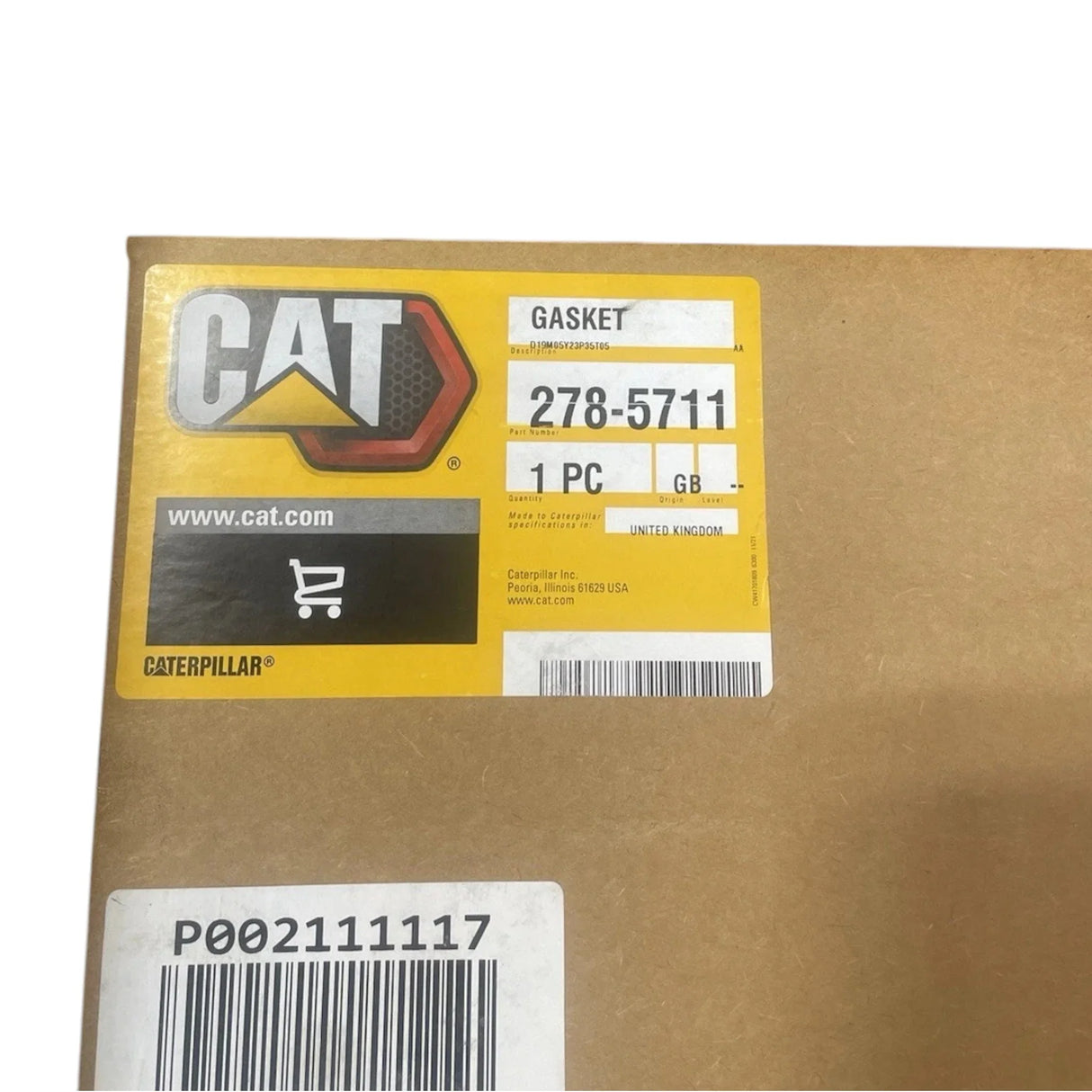 278-5711 Genuine CAT DPF Inlet Module Kit