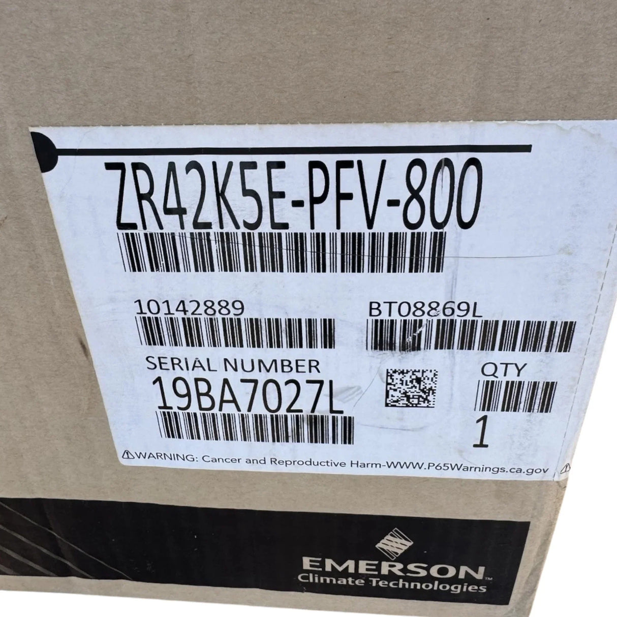 ZR42K5EPFV800 Genuine Copeland Scroll Compressor