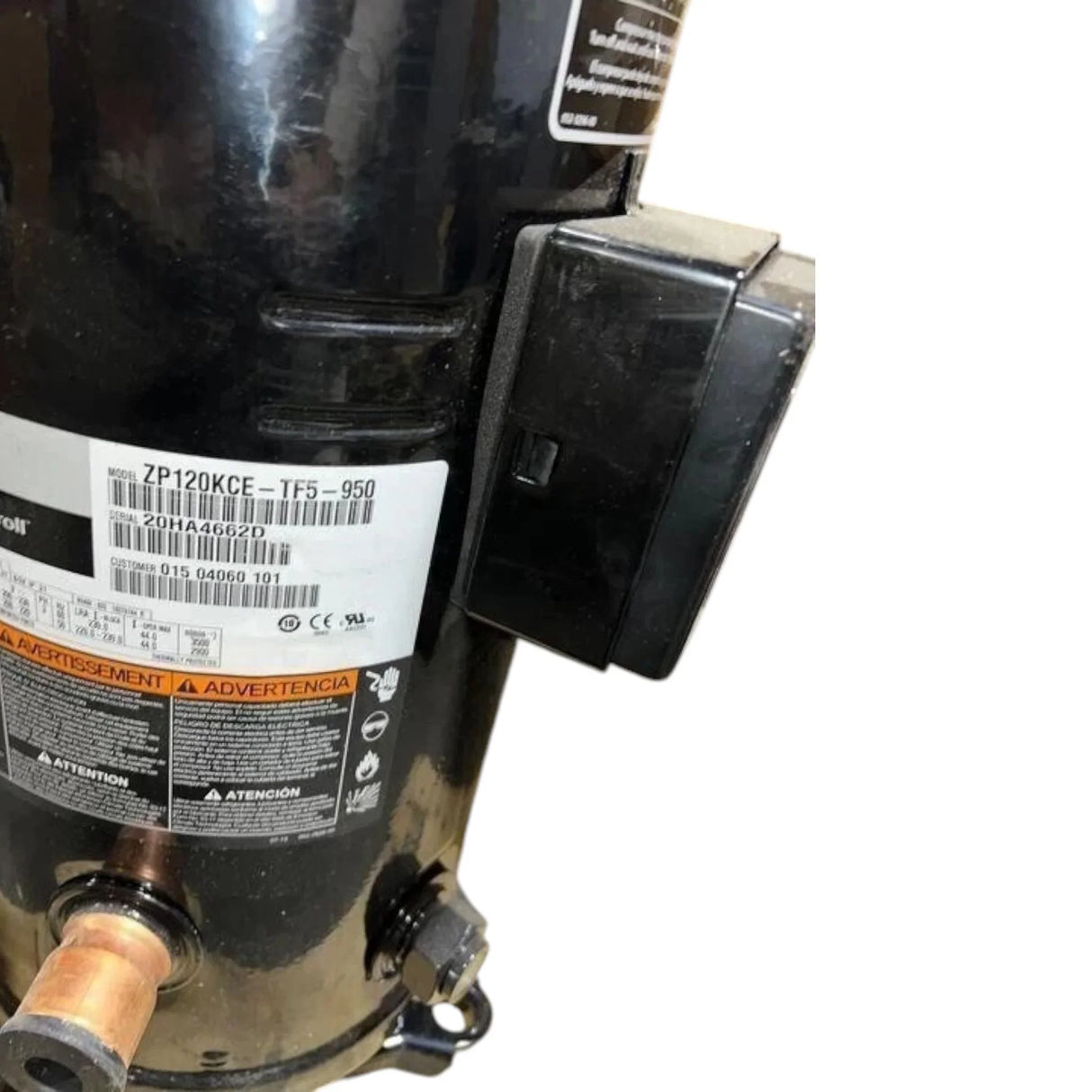 ZP120KCE-TF5-950 Genuine Copeland Scroll Compressor - Truck To Trailer