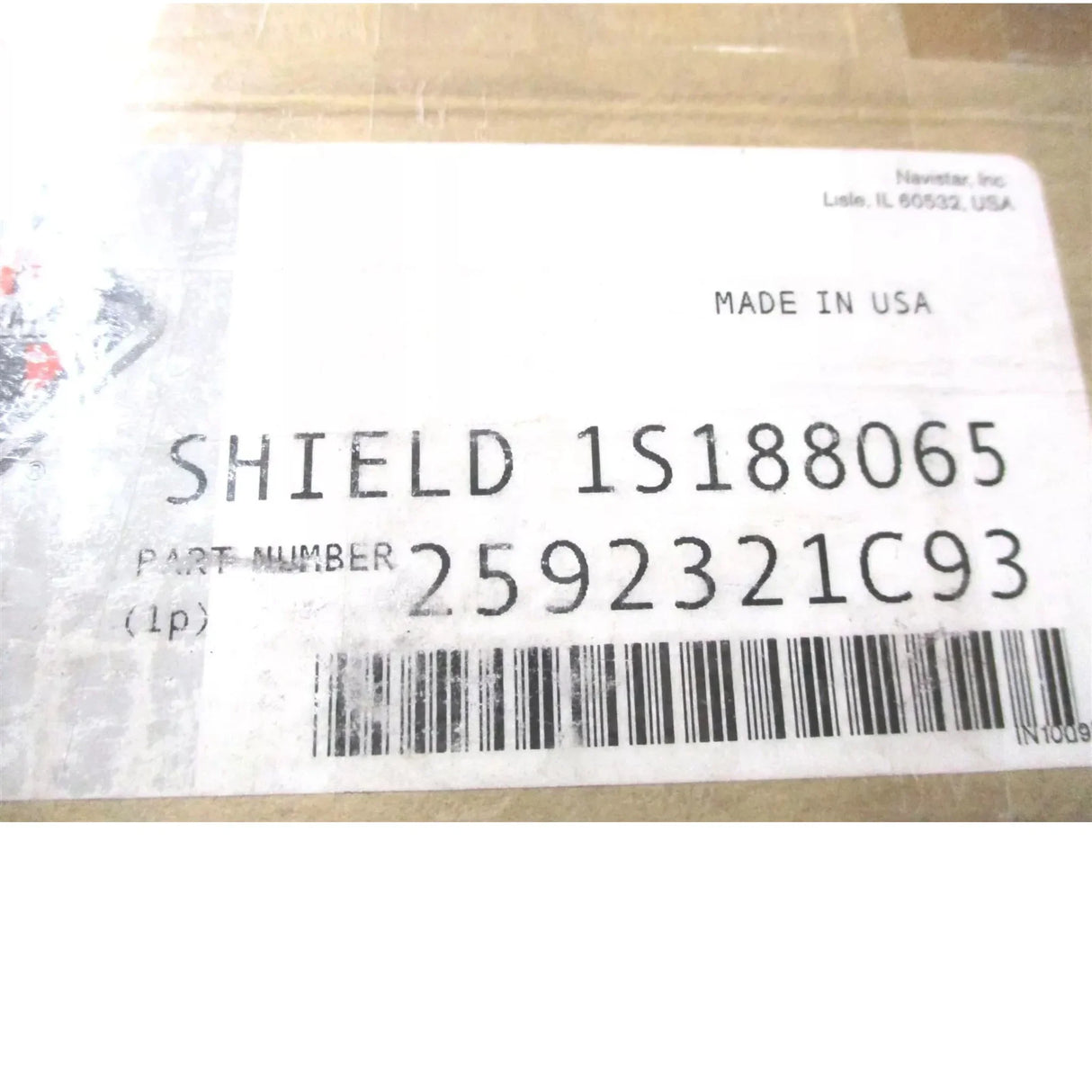 2592321C93 International Radiator Recirculation Seal - Truck To Trailer
