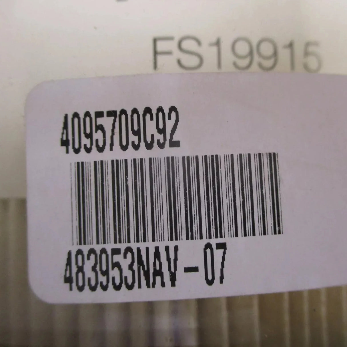 4095709C92 International Filter Fuel Davco 483 W/12 Volt Heat Wif - Truck To Trailer