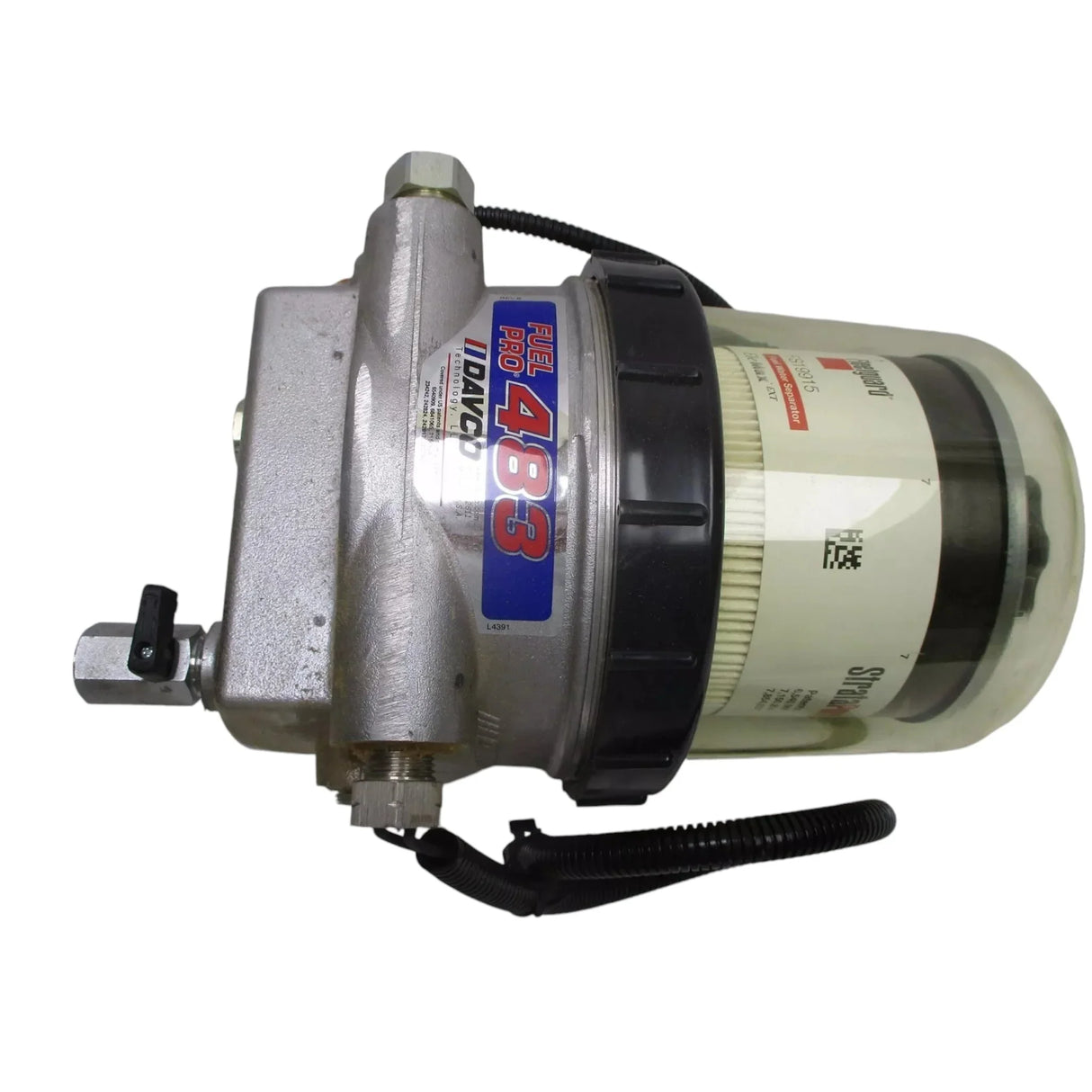 4095709C92 International Filter Fuel Davco 483 W/12 Volt Heat Wif - Truck To Trailer