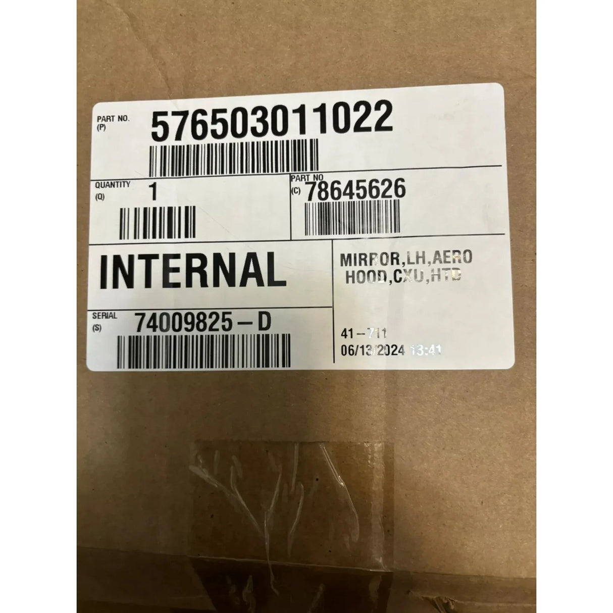 78645626 Genuine Volvo Mirror - Truck To Trailer