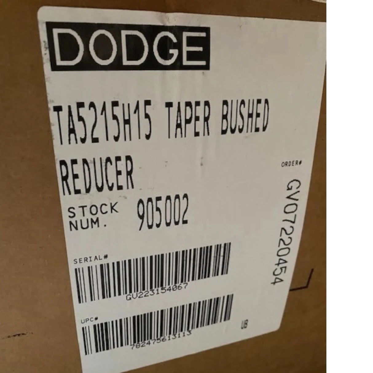 905002 Genuine Dodge Taper Bushed Reducer - Truck To Trailer