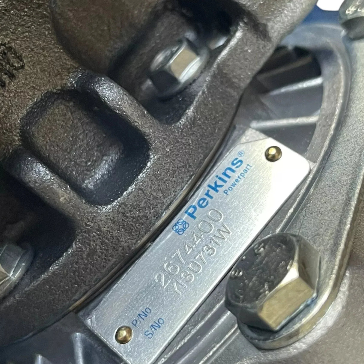 2674400 Perkins Turbocharger - Truck To Trailer