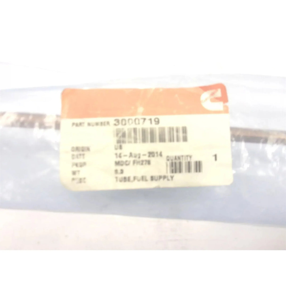 3000719 Cummins Fuel Supply Tube 10/11 Liter M/L Engines - Truck To Trailer