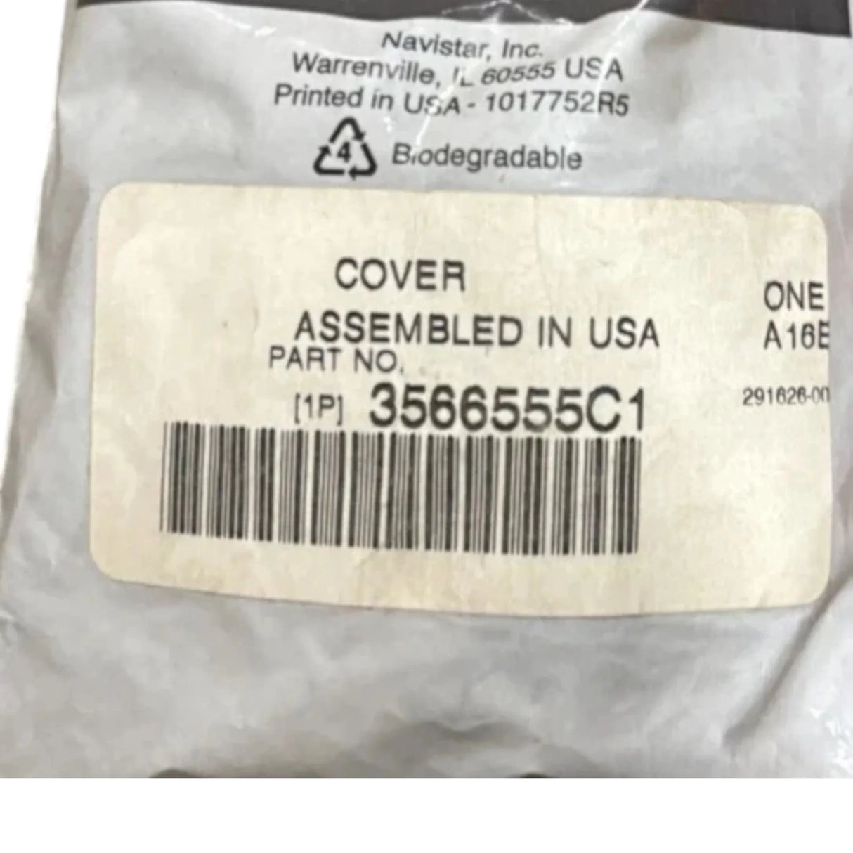 3566555C1 Genuine International Battery Box Cover - Truck To Trailer