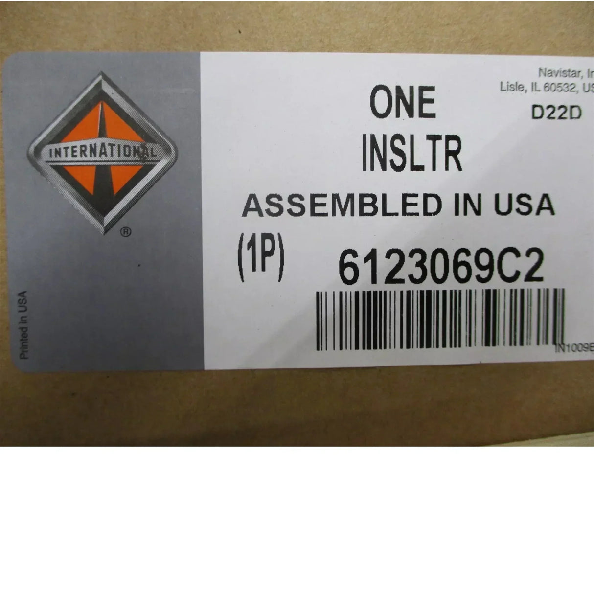 6123069C3 International Insulator Sound Deadener Oil Pan Cover Assembly - Truck To Trailer