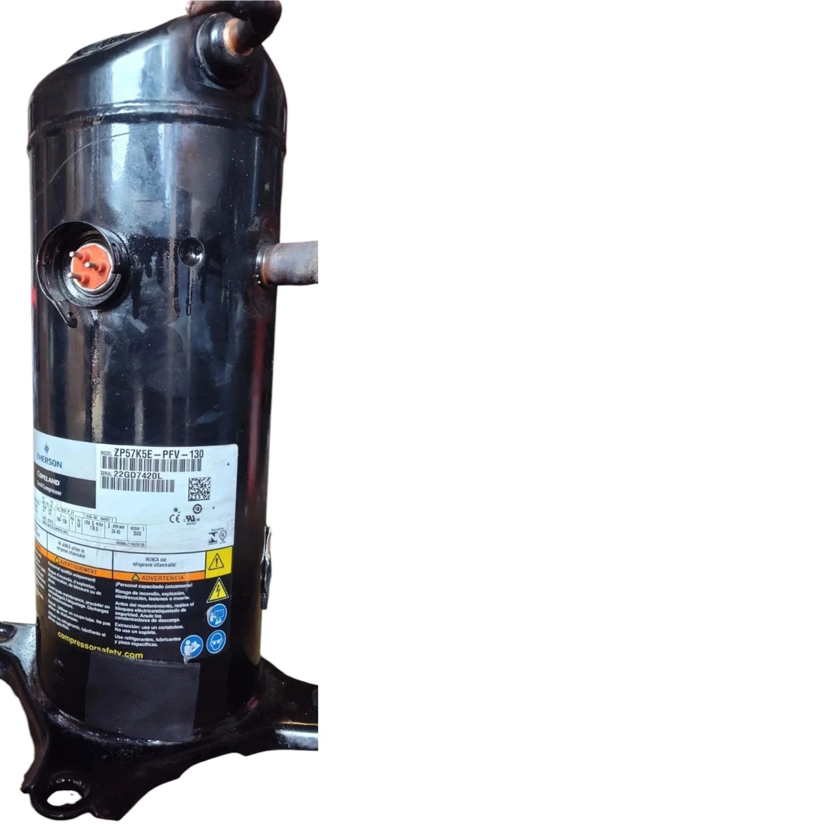 ZP57K5E-PFV-130 Genuine Copeland Scroll Compressor - Truck To Trailer