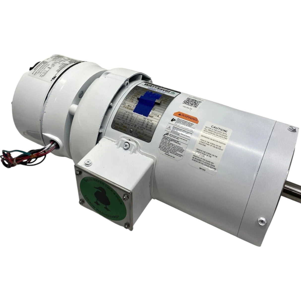 122194.00 Genuine Leeson Washdown Duty Brake Motor 208-230/460V