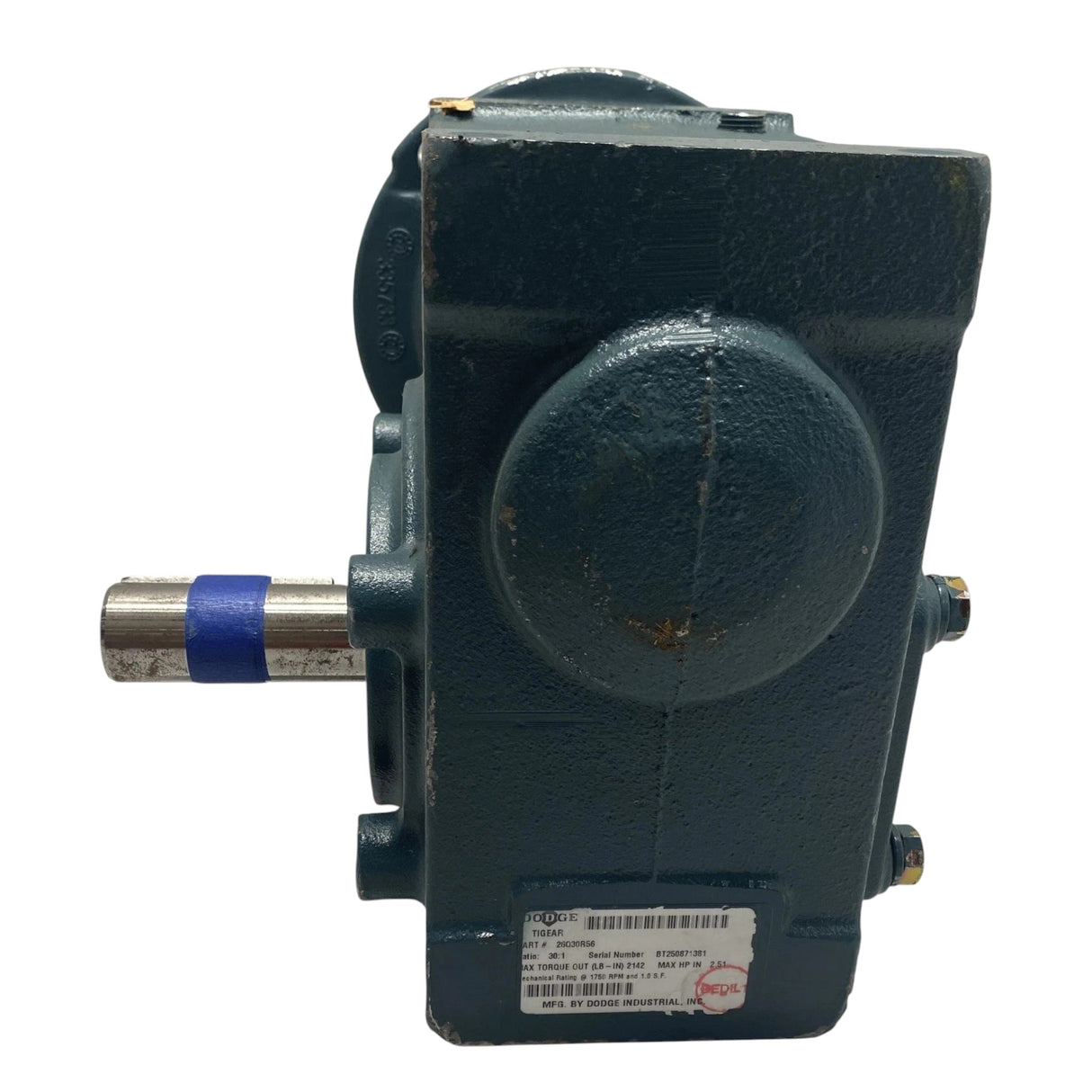 26Q30R56 Genuine Dodge Right Angle Worm Gear Speed Reducer