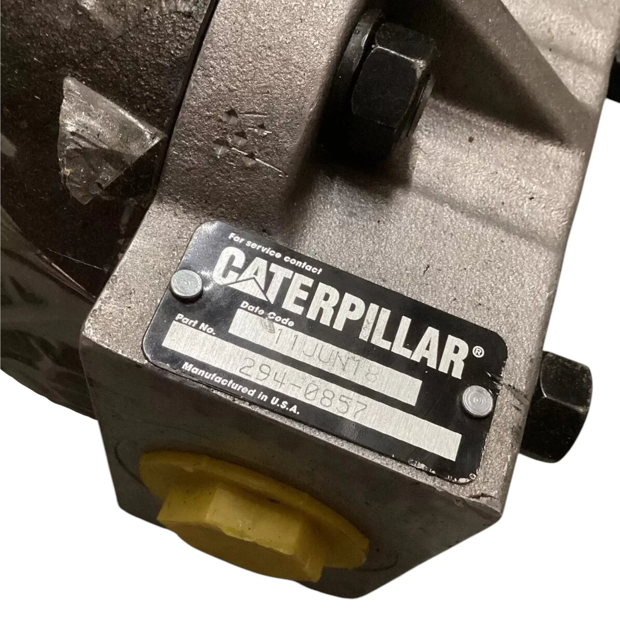 294-0857 CAT Hydraulic Pump GP-GR 1 - Truck To Trailer