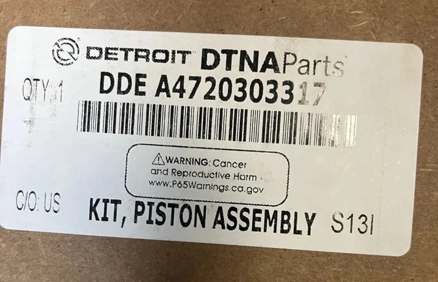 A4720303317 Genuine Detroit Diesel Piston Assembly