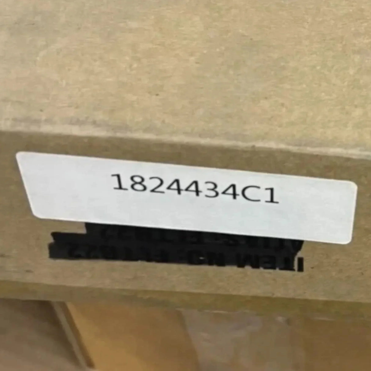 1818185C1 Genuine International Right Side Tube Exhaust Pipe - Truck To Trailer