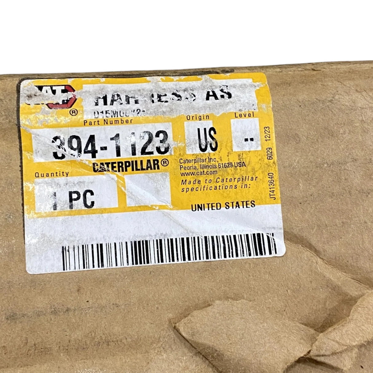 394-1123 Genuine Caterpillar Sensor Wiring Harness - Truck To Trailer