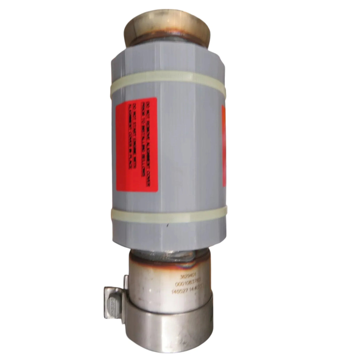 362-9401 CAT 283mm Overall Length Stainless Steel Bellows - Truck To Trailer