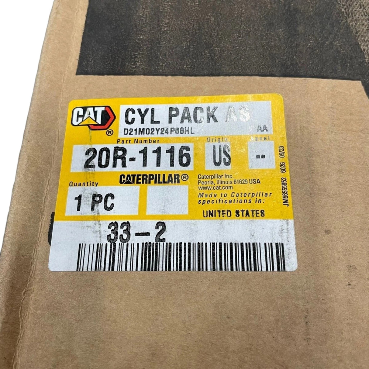 20R-1116 Genuine CAT Reman Cylinder Pack
