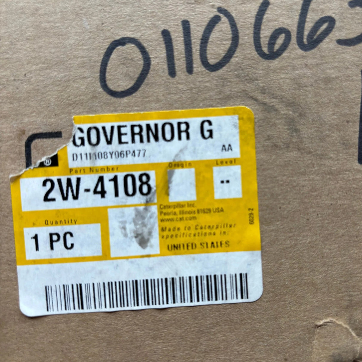 2W4108 Genuine CAT Governor G